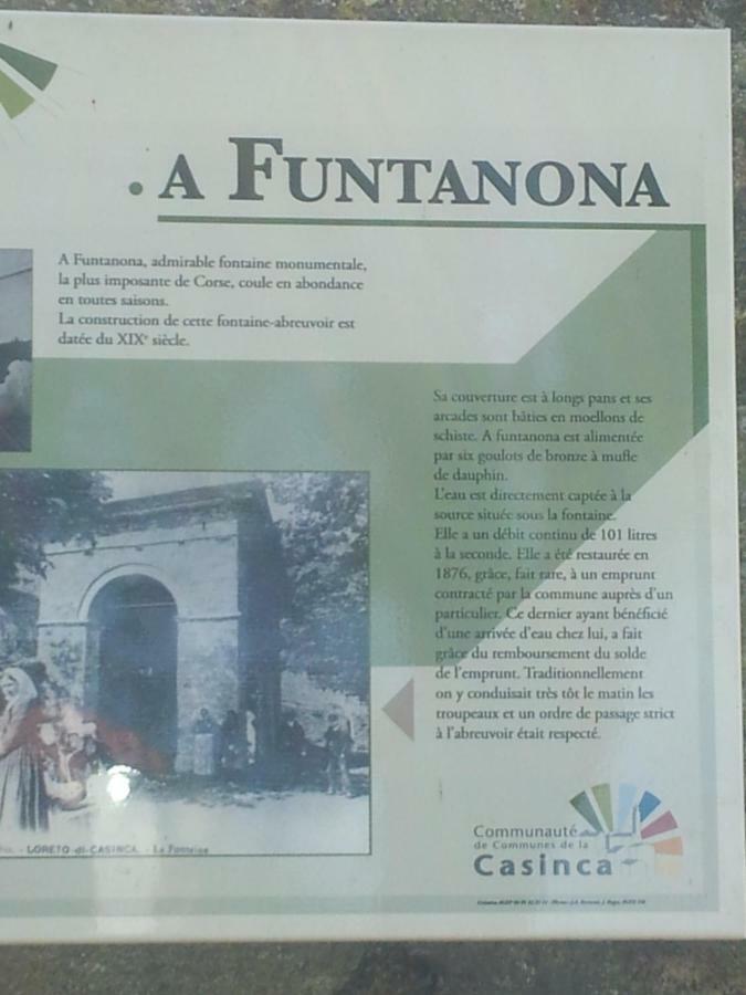 Gite La Fontaine Corse Loreto-di-Casinca ภายนอก รูปภาพ